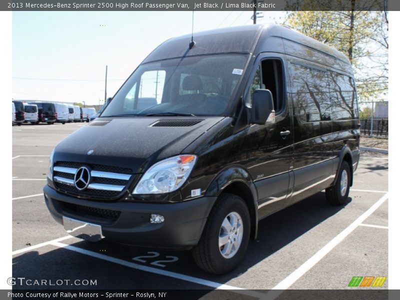 Jet Black / Lima Black Fabric 2013 Mercedes-Benz Sprinter 2500 High Roof Passenger Van