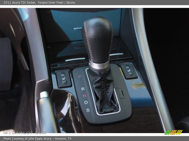 Forged Silver Pearl / Ebony 2011 Acura TSX Sedan