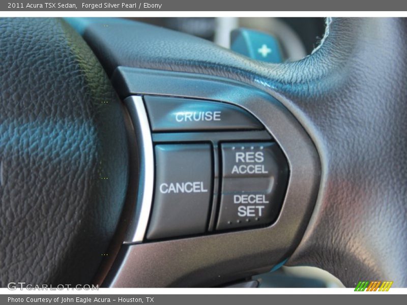 Forged Silver Pearl / Ebony 2011 Acura TSX Sedan