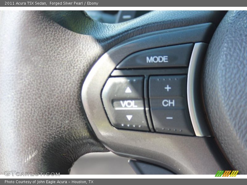 Forged Silver Pearl / Ebony 2011 Acura TSX Sedan