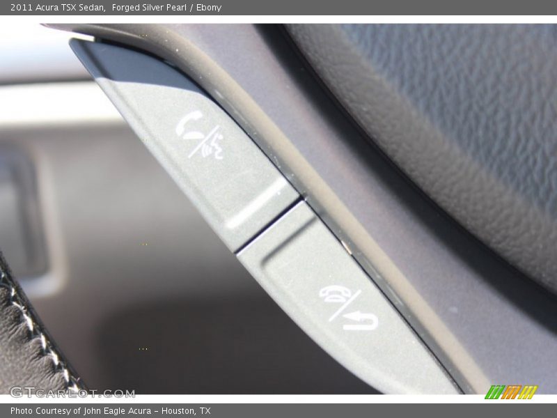 Forged Silver Pearl / Ebony 2011 Acura TSX Sedan