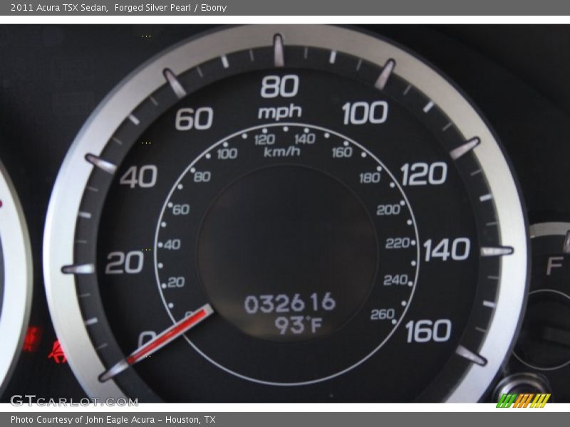 Forged Silver Pearl / Ebony 2011 Acura TSX Sedan