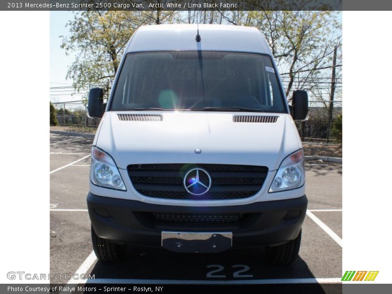 Arctic White / Lima Black Fabric 2013 Mercedes-Benz Sprinter 2500 Cargo Van