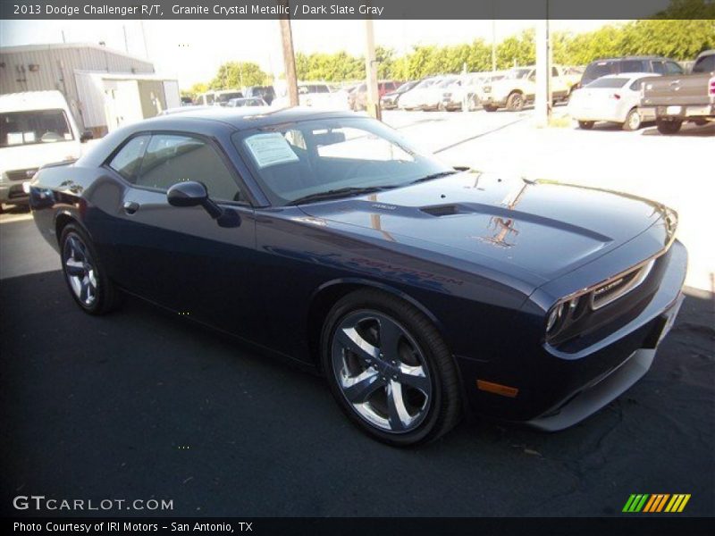 Granite Crystal Metallic / Dark Slate Gray 2013 Dodge Challenger R/T