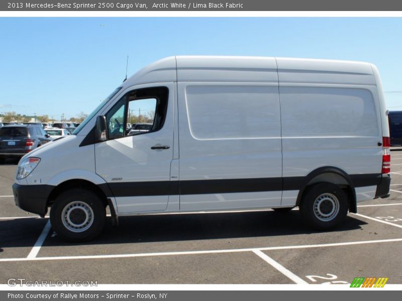 Arctic White / Lima Black Fabric 2013 Mercedes-Benz Sprinter 2500 Cargo Van