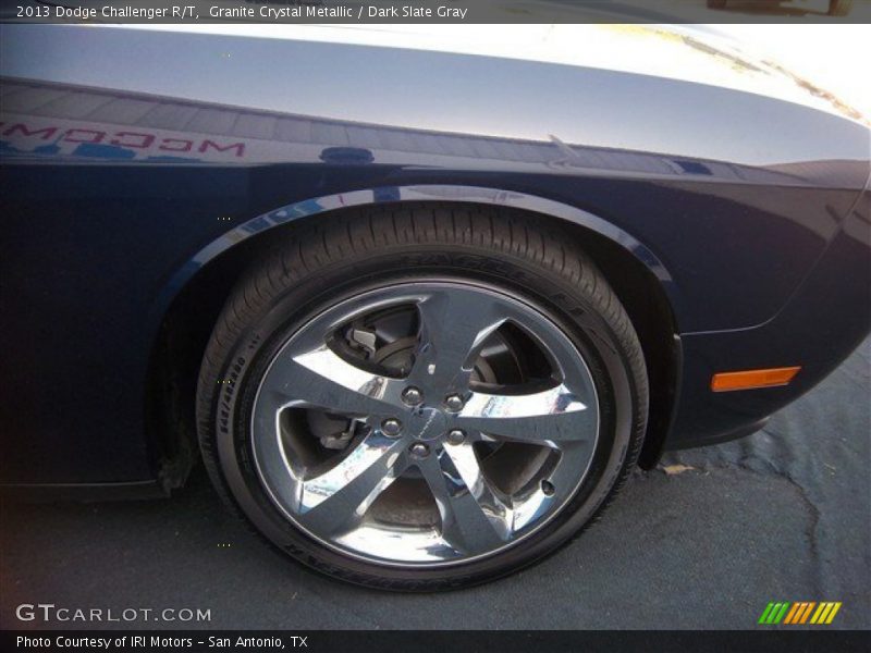 Granite Crystal Metallic / Dark Slate Gray 2013 Dodge Challenger R/T