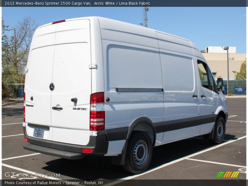 Arctic White / Lima Black Fabric 2013 Mercedes-Benz Sprinter 2500 Cargo Van