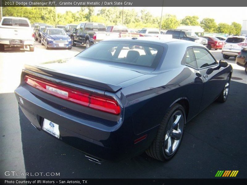 Granite Crystal Metallic / Dark Slate Gray 2013 Dodge Challenger R/T