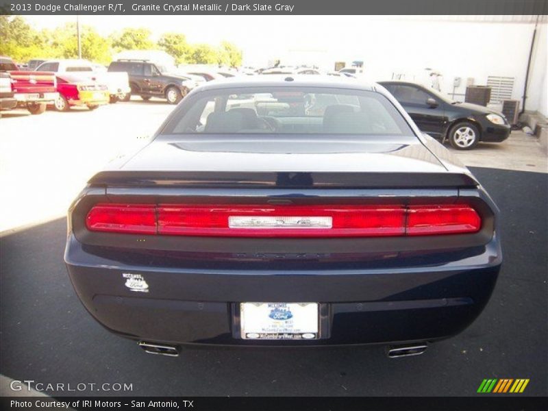 Granite Crystal Metallic / Dark Slate Gray 2013 Dodge Challenger R/T