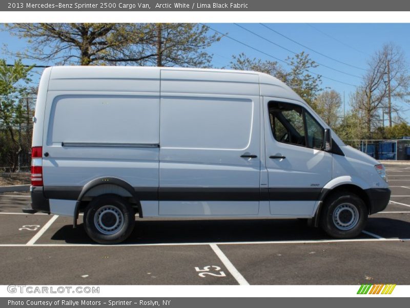 Arctic White / Lima Black Fabric 2013 Mercedes-Benz Sprinter 2500 Cargo Van