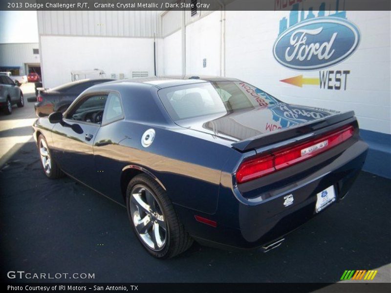 Granite Crystal Metallic / Dark Slate Gray 2013 Dodge Challenger R/T