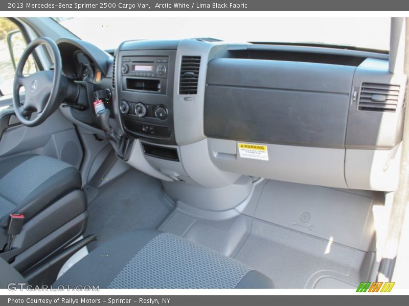 Arctic White / Lima Black Fabric 2013 Mercedes-Benz Sprinter 2500 Cargo Van
