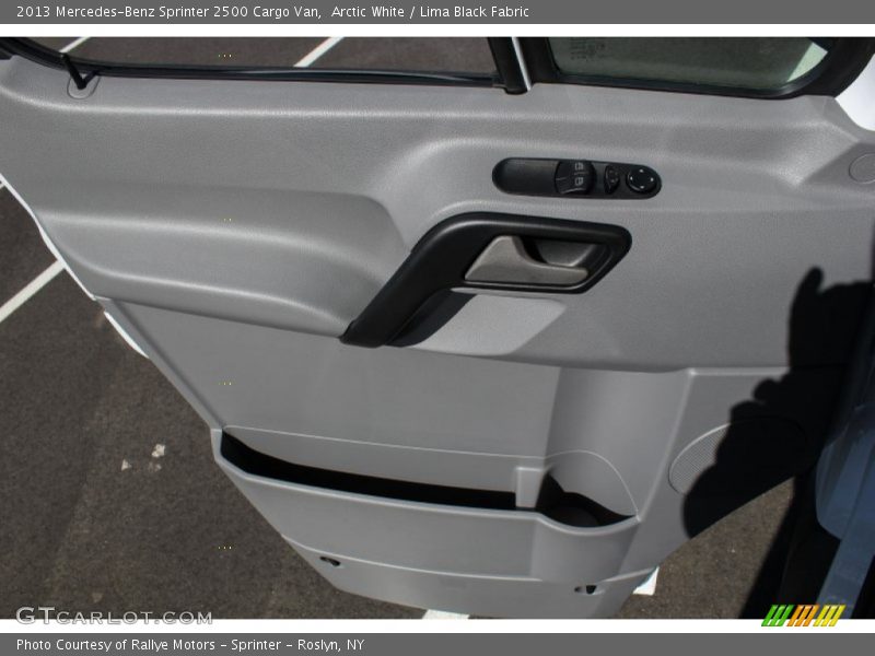 Arctic White / Lima Black Fabric 2013 Mercedes-Benz Sprinter 2500 Cargo Van