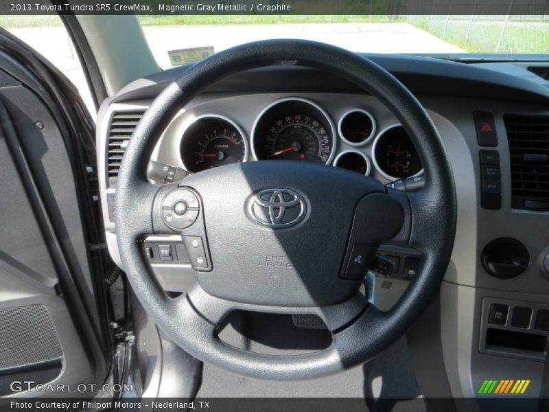 Magnetic Gray Metallic / Graphite 2013 Toyota Tundra SR5 CrewMax