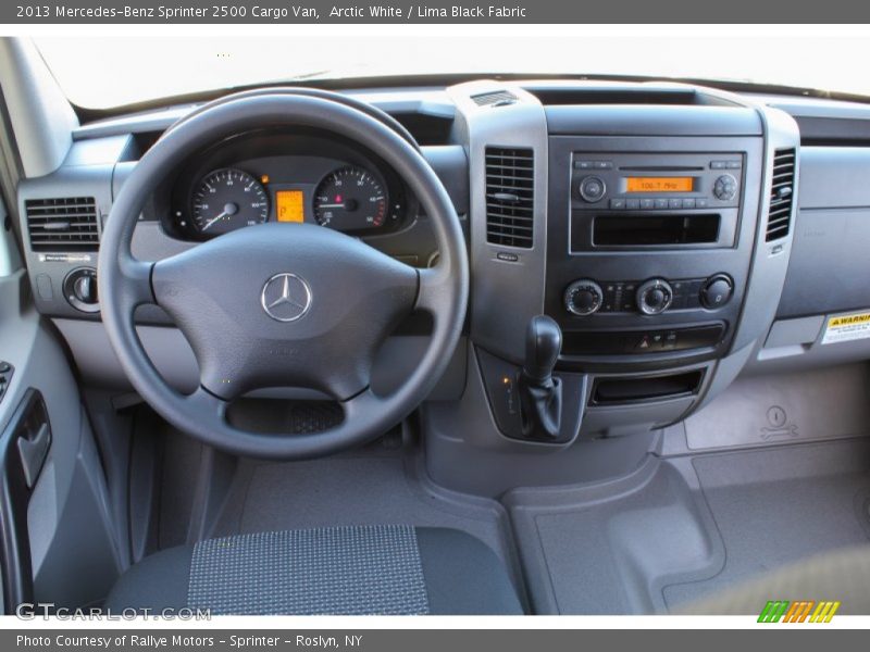 Arctic White / Lima Black Fabric 2013 Mercedes-Benz Sprinter 2500 Cargo Van