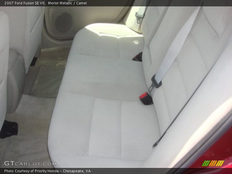 Merlot Metallic / Camel 2007 Ford Fusion SE V6