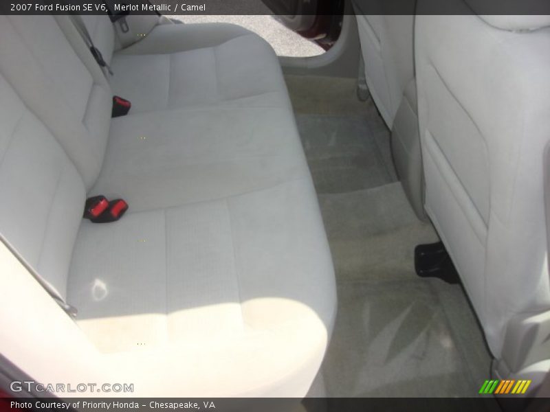 Merlot Metallic / Camel 2007 Ford Fusion SE V6