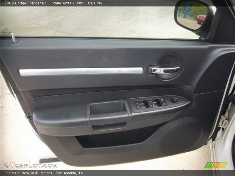 Stone White / Dark Slate Gray 2009 Dodge Charger R/T