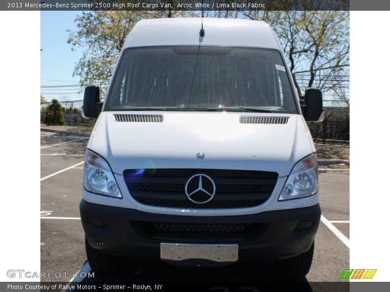 Arctic White / Lima Black Fabric 2013 Mercedes-Benz Sprinter 2500 High Roof Cargo Van