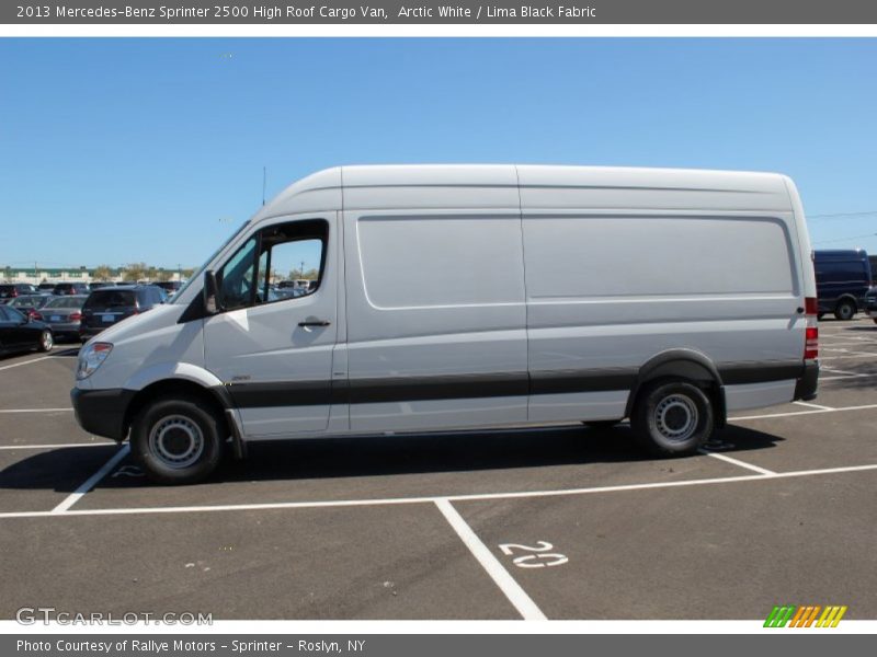 Arctic White / Lima Black Fabric 2013 Mercedes-Benz Sprinter 2500 High Roof Cargo Van