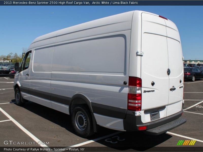 Arctic White / Lima Black Fabric 2013 Mercedes-Benz Sprinter 2500 High Roof Cargo Van