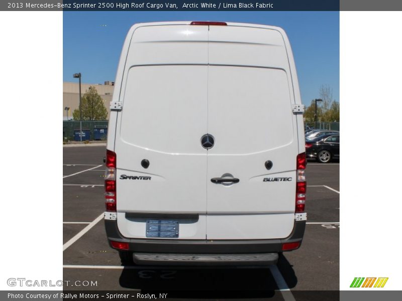 Arctic White / Lima Black Fabric 2013 Mercedes-Benz Sprinter 2500 High Roof Cargo Van