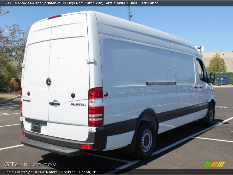 Arctic White / Lima Black Fabric 2013 Mercedes-Benz Sprinter 2500 High Roof Cargo Van