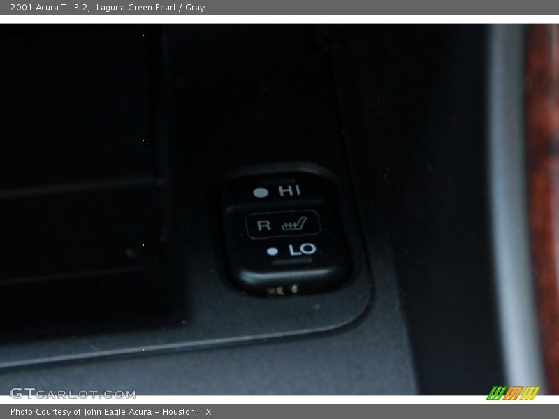 Laguna Green Pearl / Gray 2001 Acura TL 3.2