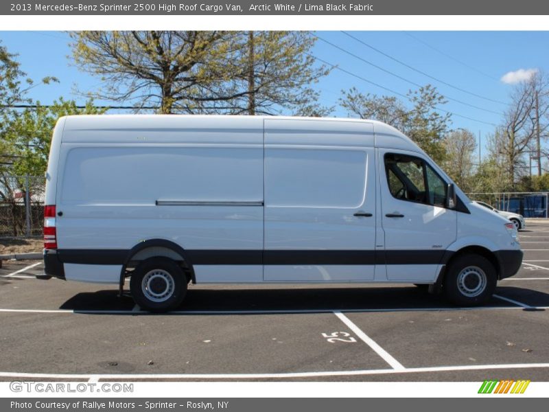 Arctic White / Lima Black Fabric 2013 Mercedes-Benz Sprinter 2500 High Roof Cargo Van