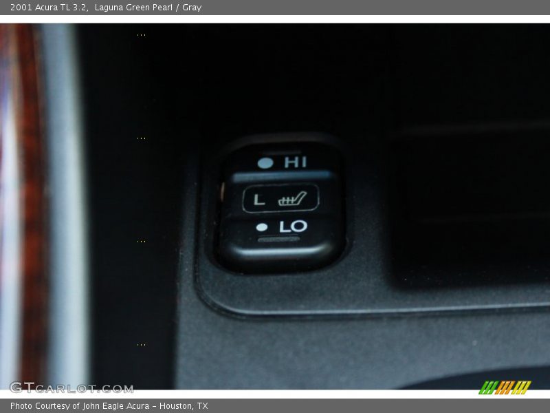 Laguna Green Pearl / Gray 2001 Acura TL 3.2