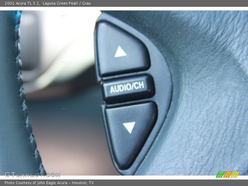 Laguna Green Pearl / Gray 2001 Acura TL 3.2