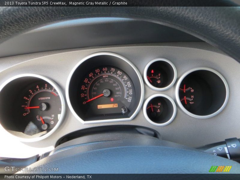 Magnetic Gray Metallic / Graphite 2013 Toyota Tundra SR5 CrewMax