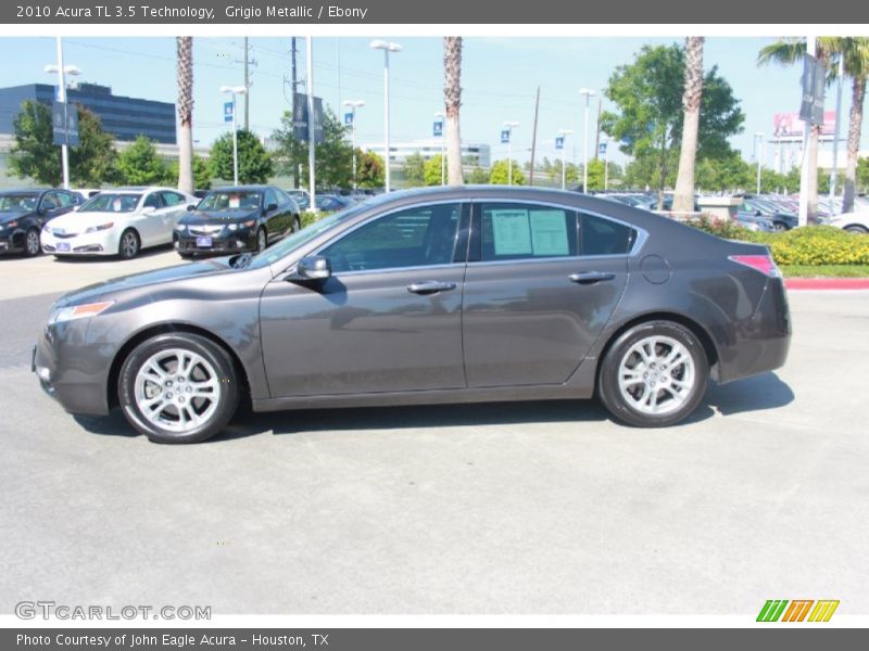 Grigio Metallic / Ebony 2010 Acura TL 3.5 Technology