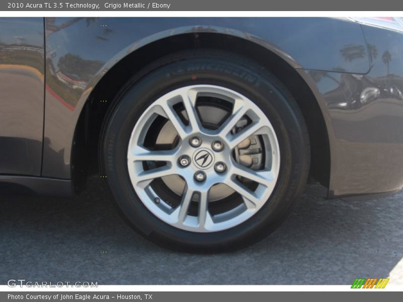 Grigio Metallic / Ebony 2010 Acura TL 3.5 Technology