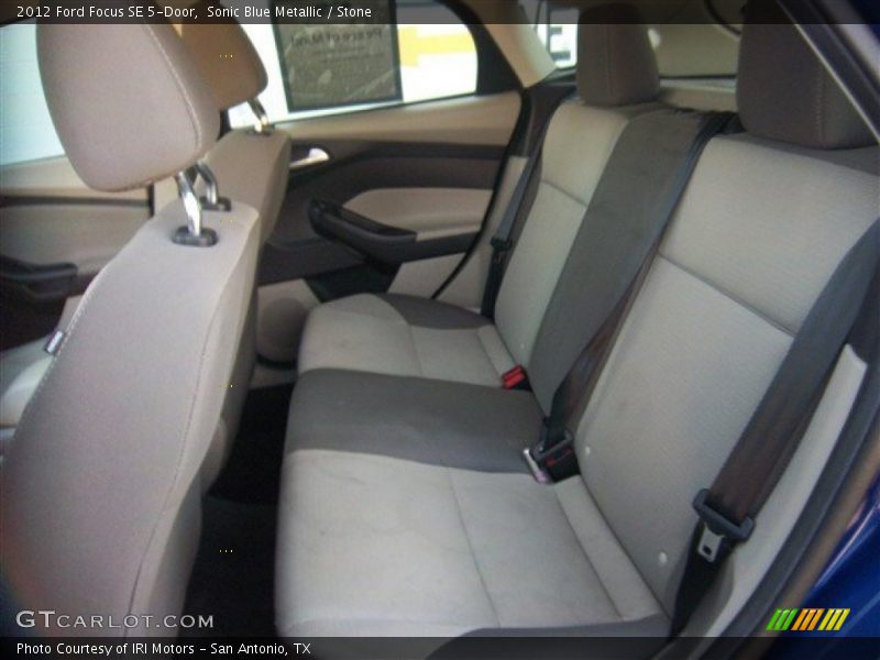 Sonic Blue Metallic / Stone 2012 Ford Focus SE 5-Door