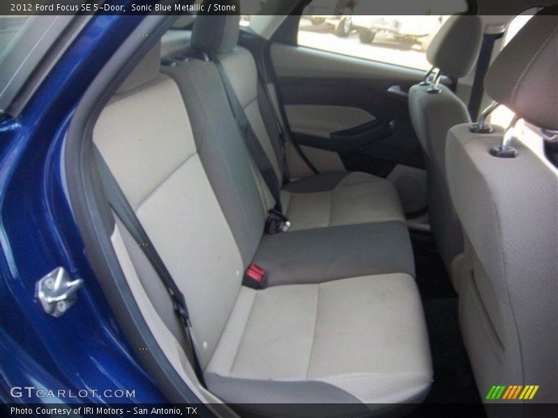 Sonic Blue Metallic / Stone 2012 Ford Focus SE 5-Door