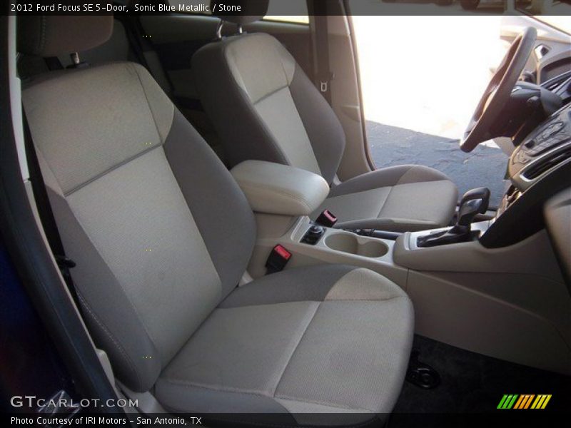Sonic Blue Metallic / Stone 2012 Ford Focus SE 5-Door