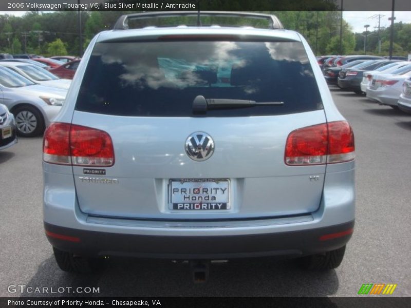 Blue Silver Metallic / Anthracite 2006 Volkswagen Touareg V6