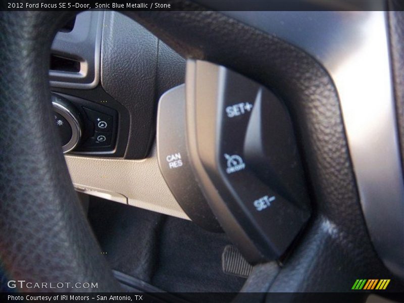 Sonic Blue Metallic / Stone 2012 Ford Focus SE 5-Door