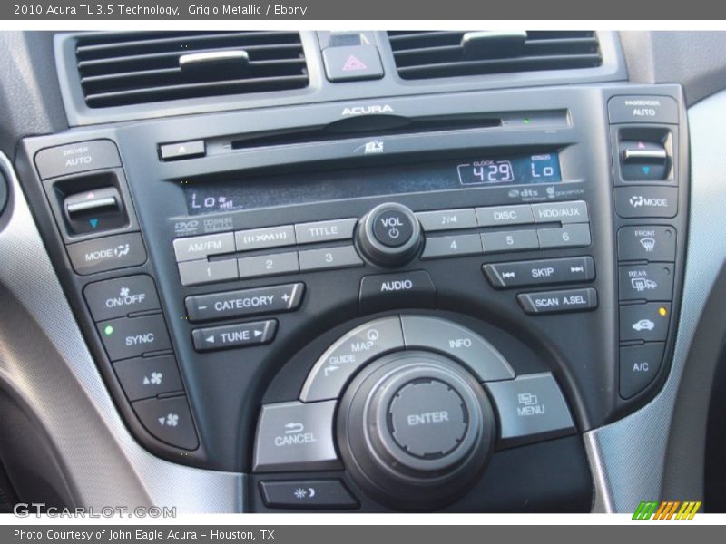 Grigio Metallic / Ebony 2010 Acura TL 3.5 Technology