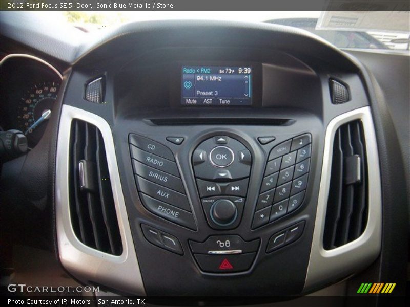 Sonic Blue Metallic / Stone 2012 Ford Focus SE 5-Door