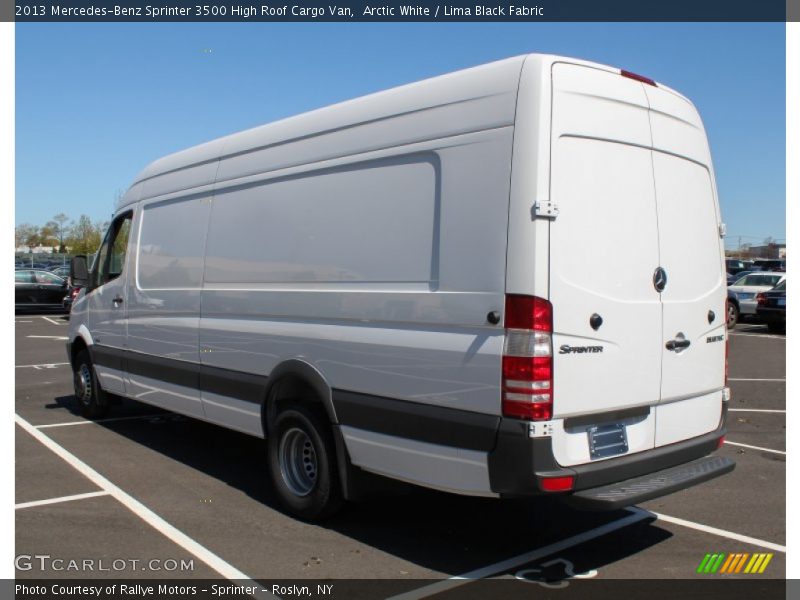 Arctic White / Lima Black Fabric 2013 Mercedes-Benz Sprinter 3500 High Roof Cargo Van