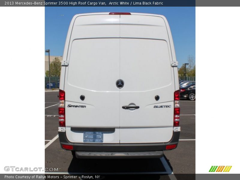 Arctic White / Lima Black Fabric 2013 Mercedes-Benz Sprinter 3500 High Roof Cargo Van