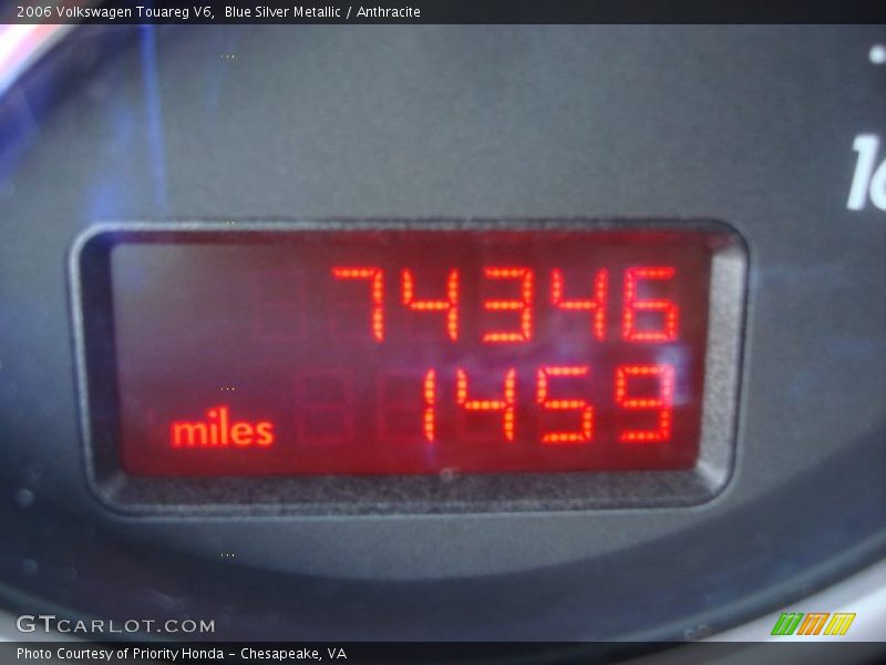 Blue Silver Metallic / Anthracite 2006 Volkswagen Touareg V6