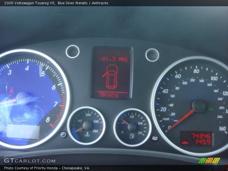 Blue Silver Metallic / Anthracite 2006 Volkswagen Touareg V6