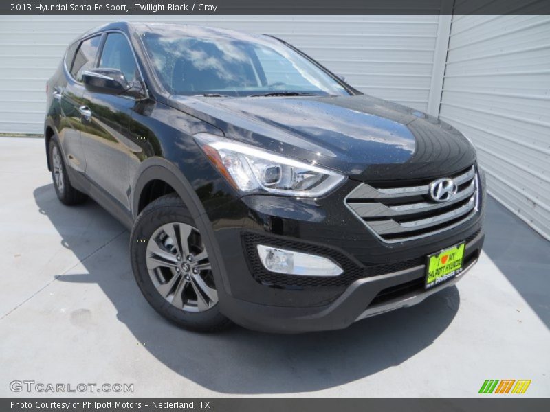 Twilight Black / Gray 2013 Hyundai Santa Fe Sport