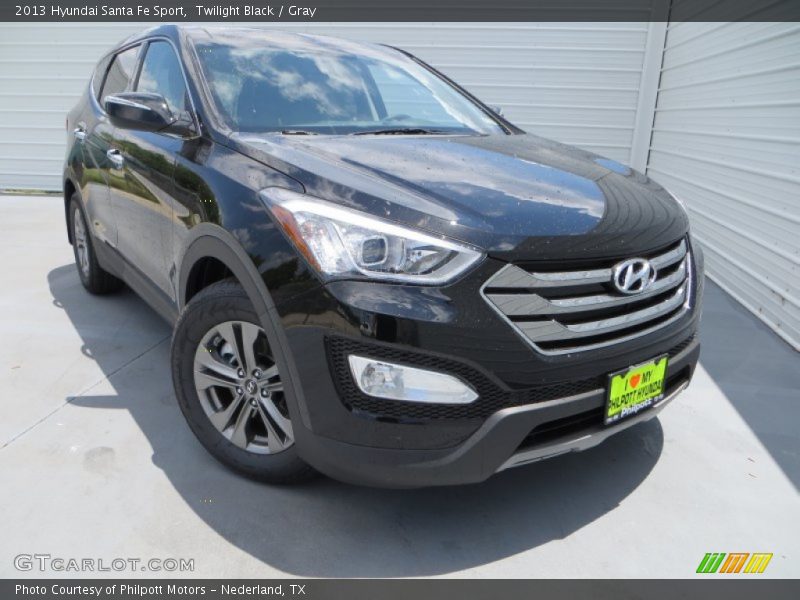 Twilight Black / Gray 2013 Hyundai Santa Fe Sport