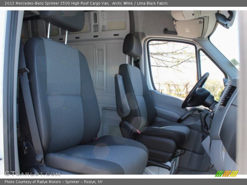 Arctic White / Lima Black Fabric 2013 Mercedes-Benz Sprinter 3500 High Roof Cargo Van