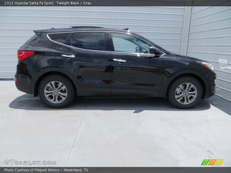 Twilight Black / Gray 2013 Hyundai Santa Fe Sport