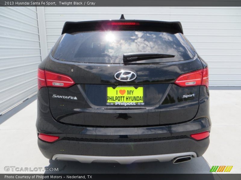 Twilight Black / Gray 2013 Hyundai Santa Fe Sport